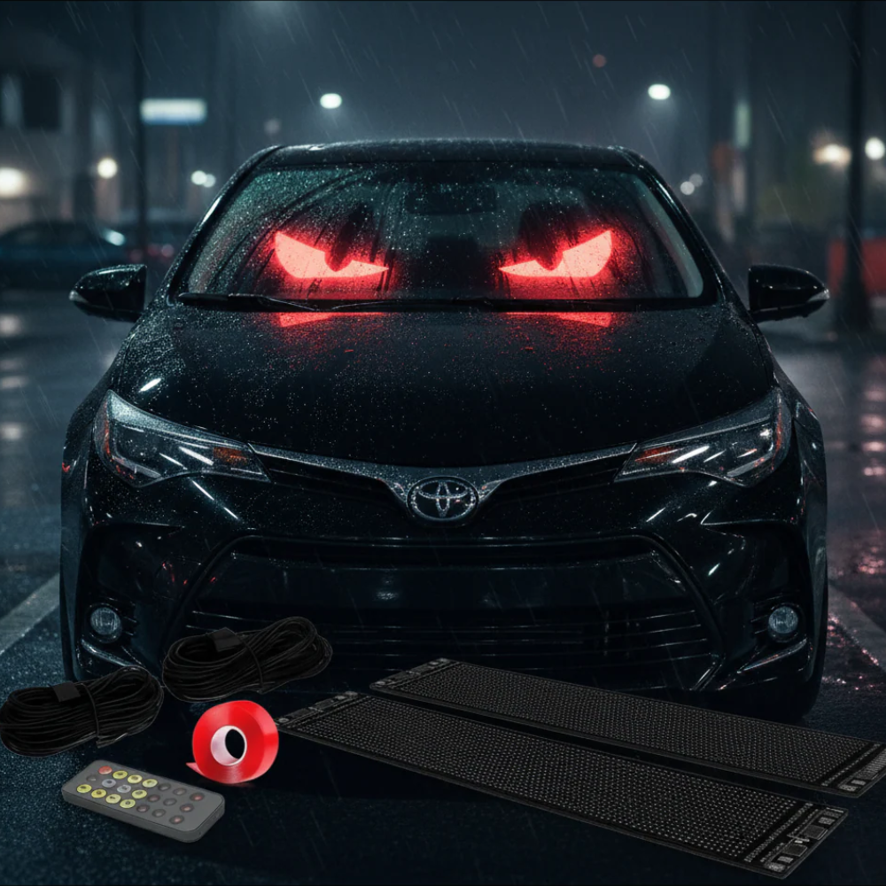 Ochi auto cu LED-uri - pachet de 2 bucăți