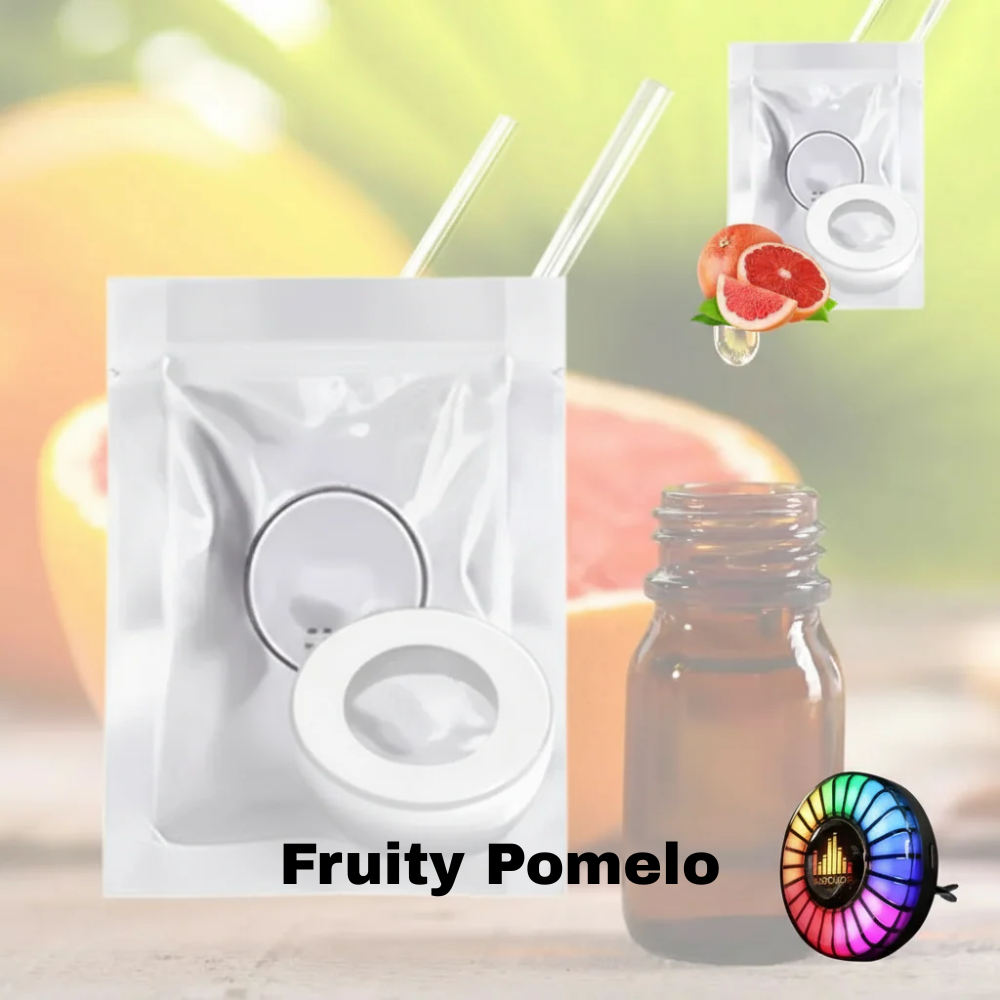 Hudobný rytmus LED svetla do auta s logom (s difúzorom vône)