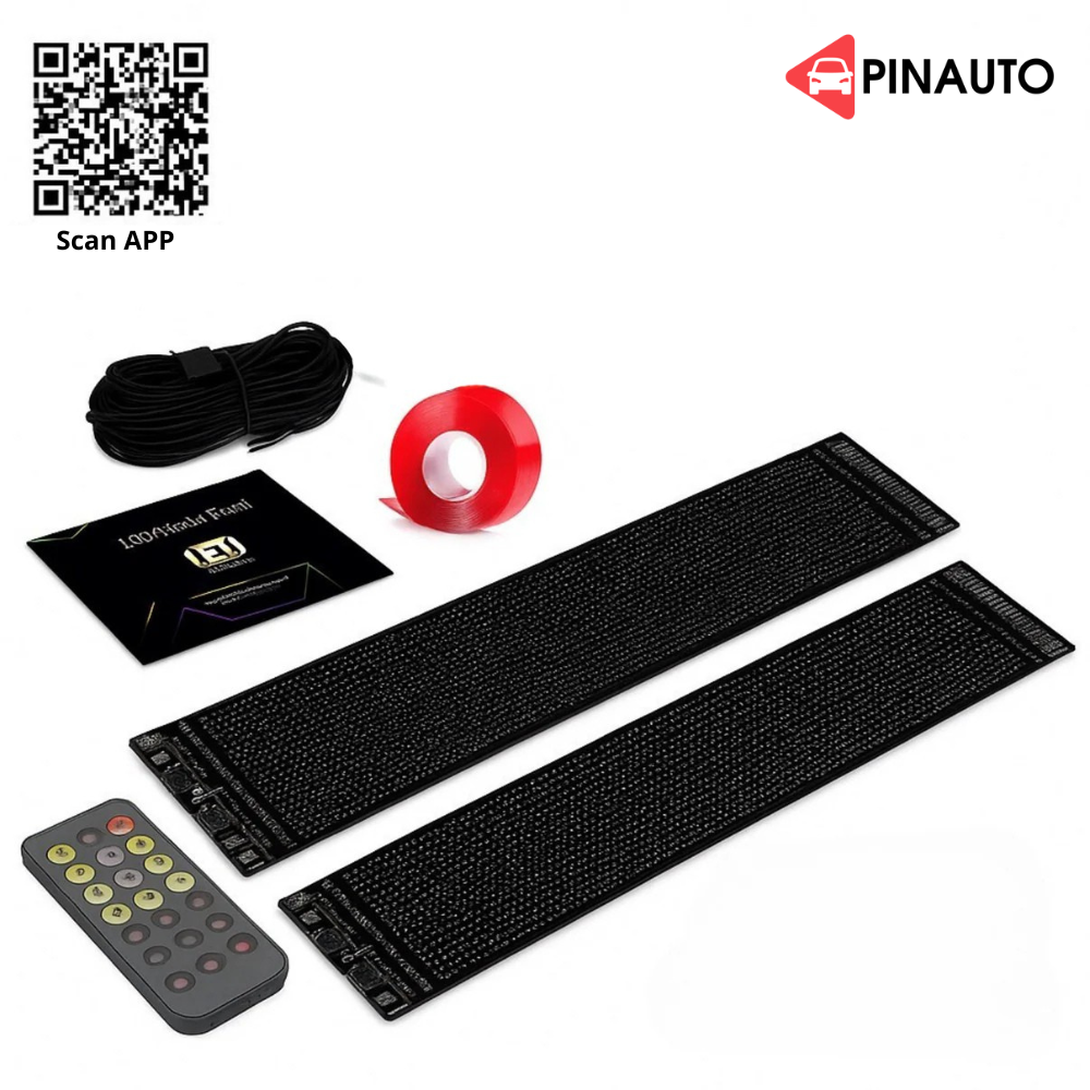 Ochi auto cu LED-uri - pachet de 2 bucăți